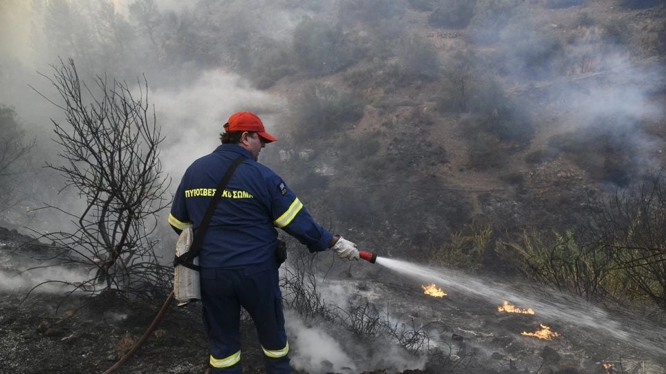 Καταγγελία που εξοργίζει: Νηστικοί και εξαντλημένοι οι πυροσβέστες στα μέτωπα της πυρκαγιάς στην Εύβοια
